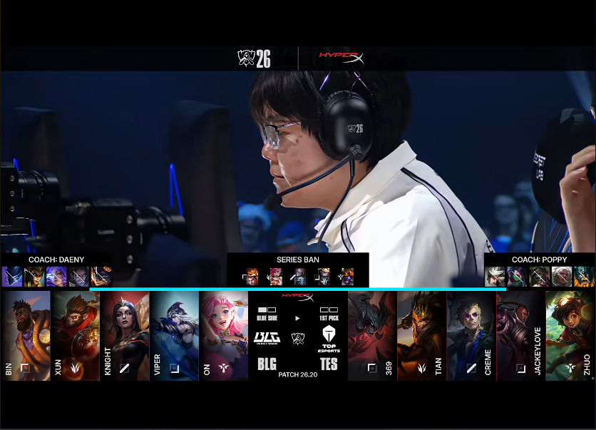 金狮贵宾会 BLG VS TES